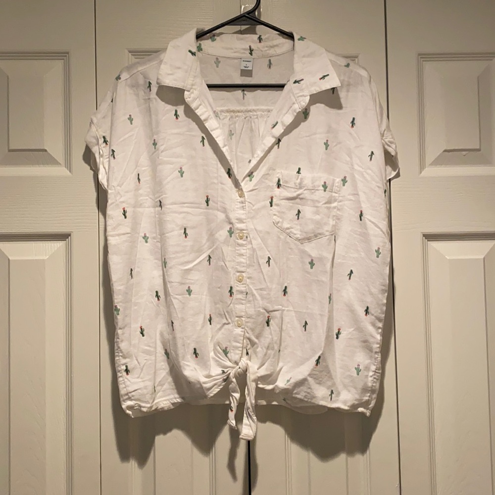 Cactus button up